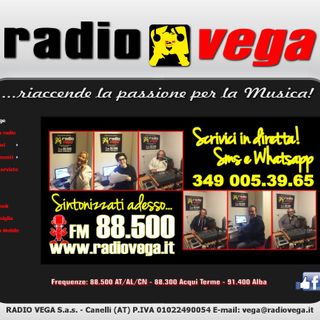 La home page dell'emittente radiofonica canellese