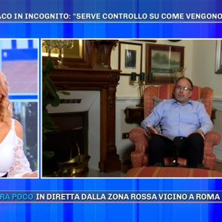 Il sindaco Rasero ospite in tv dopo il suo travestimento per smascherare i furbetti dei buoni spesa
