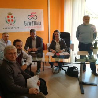 Nella foto, di Riccardo Palma, da sinistra: Angelo Porta, Marco Devecchi, Claudio Ferrero e Gilberto Belinghieri, Stefania Morra e Giancarlo Dapavo