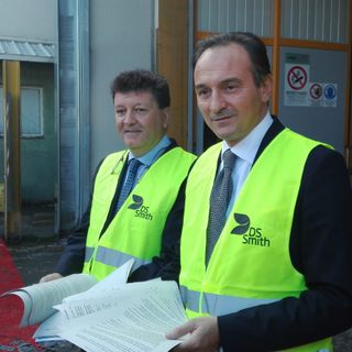 Rosso e il governatore Cirio immortalati nel corso di un'iniziativa della giunta