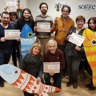 Riunione operativa per il gruppo di coordinamento delle Sardine astigiane (immagine, come le altre presenti in questo articolo, tratta dal gruppo FB del movimento astigiano)