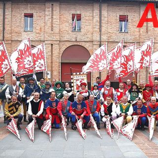 Sbandieratori astigiani protagonisti anche ai Campionati Italiani Sbandieratori over 39