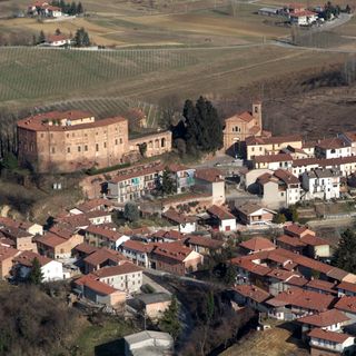 Una veduta aerea di Settime (scatto di Mark Cooper)