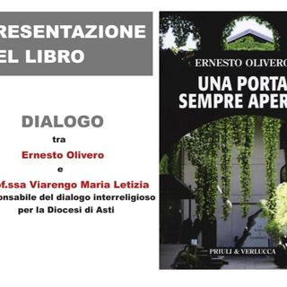 Presentazione astigiana per il nuovo libro di Ernesto Olivero