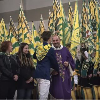 Un fermo-immagine tratto dal video