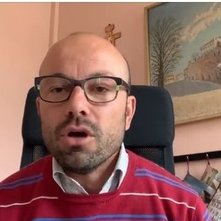 Un fermo-immagine tratto dal video del sindaco Balliano