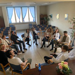 Gli studenti del V anno del Gauss