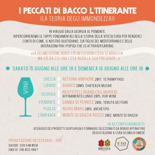 Anche una degustazione vinicola internazionale nel ricco programma del “Babel Festival”