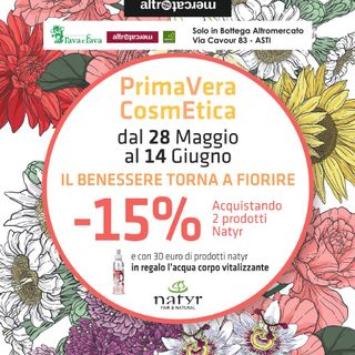 Torna la “ PrimaVERA CosmETICA” nella bottega Rava e Fava di via Cavour