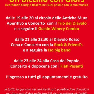 Locandina dell'evento