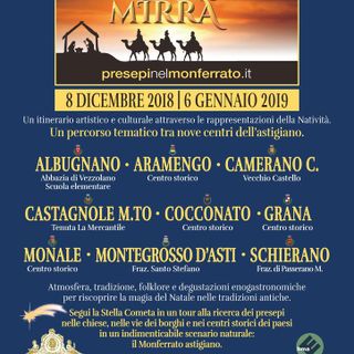 Proseguono gli appuntamenti con la rassegna “Oro incenso mirra - Presepi nel Monferrato”