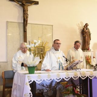Il vescovo di Asti, Monsignor Marco Prastaro celebra la Giornata del Malato alla Casa di Riposo Città di Asti