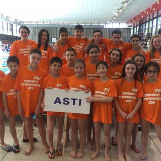 Nuoto: si è svolto ad Asti il Campionato Interprovinciale per esordienti B ed A.