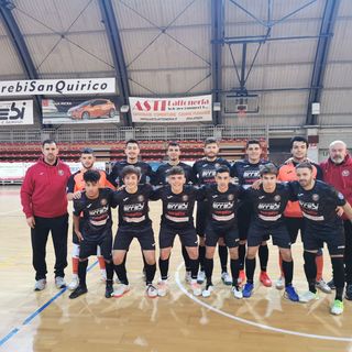 foto della squadra di calcio orange futsal