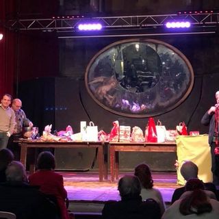 Porro (sulla sinistra della foto) e Miravalle ritratti in occasione di una precedente edizione dell'iniziativa