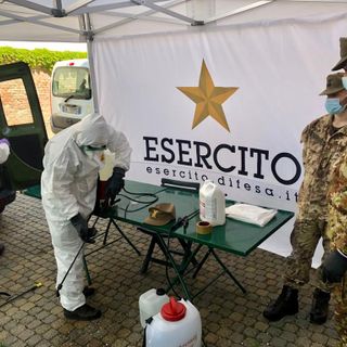 Sono iniziate le sanificazioni delle case di riposo piemontesi da parte dell’Esercito
