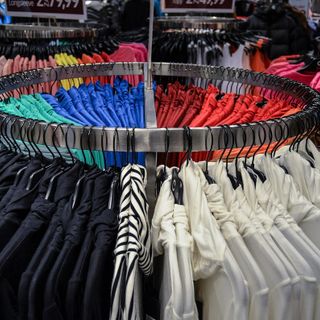 maglie in negozio