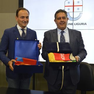 Alberto Cirio e Giovanni Toti