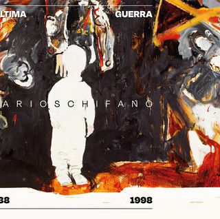 “L’ultima guerra di Mario Schifano 1988-1998” in mostra al Castello Gamba sino al 25 settembre