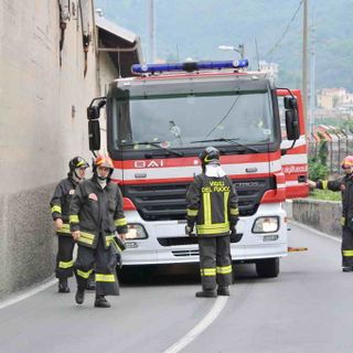 Foto di repertorio di un camion dei Vigili del fuoco