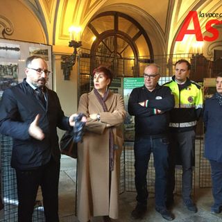 Asti. Inaugurata oggi in Comune la mostra  &quot;Alluvione '94: da tragedia a prevenzione&quot;, organizzata dall'associazione Protezione Civile Città di Asti