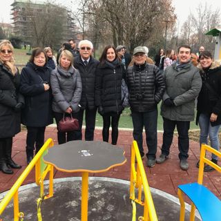 Inaugurata la giostrina inclusiva al Parco Biberach