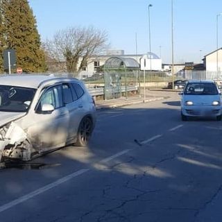 Lunghe code in corso Alessandria a seguito di un incidente stradale