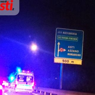 Lunghe code sulla tangenziale di Asti in uscita alla Boana per un'incidente avvenuto poco fa
