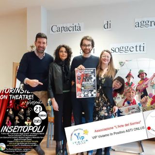 La comicità aiuta a riflettere. Genitorinsieme on the theatre presenta &quot;Insettopoli&quot;. Venerdì 21 febbraio al Teatro della Torretta di Asti