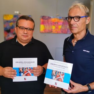 Il maestro del Palio, Filippo Pinsoglio, protagonista del libro 'Il bardo del colore' di Francesco Antonio Lepore