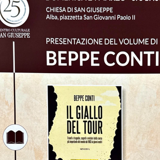 Beppe Conti presenta ad Alba &quot;Il Giallo del Tour&quot;
