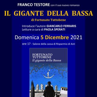 A Canelli il dottor Franco Testore presenta il suo libro 'Il gigante della Bassa'