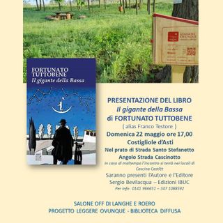La locandina dell'incontro costigliolese