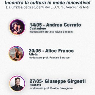 Attualità, musica, sport e filosofia nel salotto virtuale del Liceo Vercelli, aperto a tutte le scuole astigiane