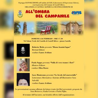 Ritorna &quot;All'ombra del campanile&quot; con gli scrittori di Castell'Alfero