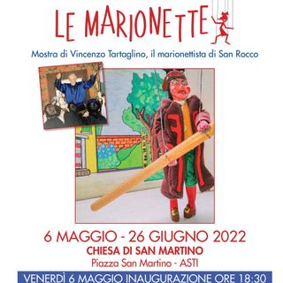 Venerdì l'inaugurazione della mostra sulle marionette di Vincenzo Tartaglino, a San Rocco