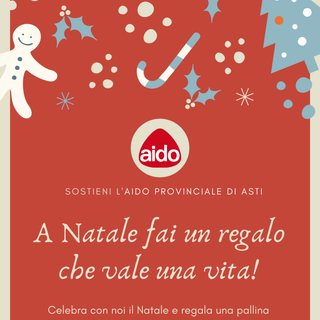 Le palline dell'AIDO arricchiranno le festività natalizie