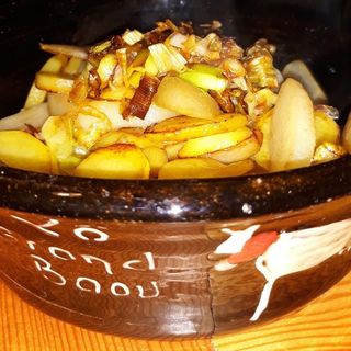 Mercoledì Veg: Madernassa con patate Certosa e porri di Montagna