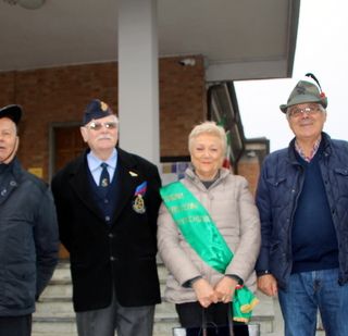 Donne protagoniste della storia. Ieri alla festa delle Madrine d'arma anche il Gruppo alpini di Montechiaro