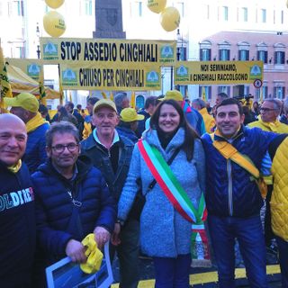 Anche Coldiretti Asti manifesta a Roma contro l’invasione degli animali selvatici