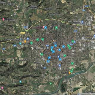 Iniziano oggi ad Asti i lavori per le stazioni di bike sharing: 80 e-bike per muoversi in città grazie ad una app