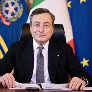 Mario Draghi in un'immagine d'archivio