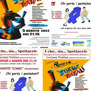 La rassegna teatrale 'E che sia... Spettacolo', si avvia verso la conclusione