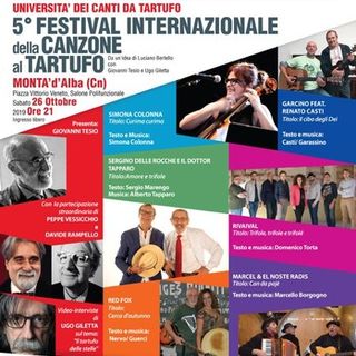 Tutto pronto a Montà (CN) per la finale della V° edizione del Festival della Canzone al Tartufo
