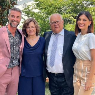 Foto tratte dal profilo Fb del conduttore e attore