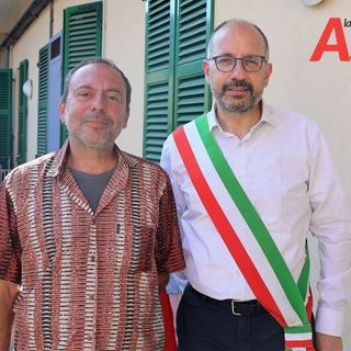 Alberto Mossino con Maurizio Rasero
