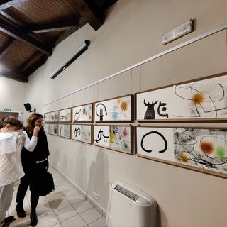 A casa Francotto di Busca inaugurata la mostra &quot;Joan Miró Genius loci. Sogno forza e materia&quot; [VIDEO]