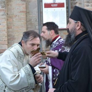 La foto è di repertorio, riferita alla celebrazione del 7 gennaio 2019