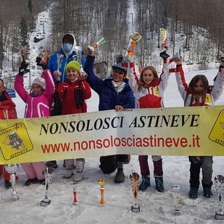 Sci, pioggia di medaglie per il racing team 'Nonsolosci' di Asti al Grand Prix Neve 2021