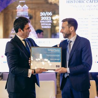 “Best practices award 2023” del consiglio d’ Europa assegnato a “Historic cafes route”